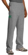 Jerzees Open Bottom Sweatpant with Pockets, Oxford